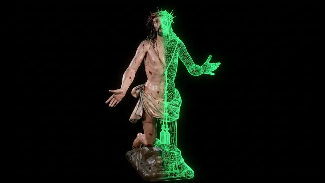 Digitalizaci&oacute;n de esculturas de la Semana Santa