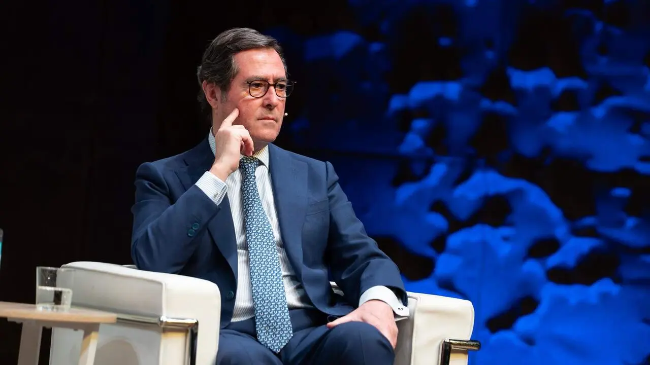 El presidente de la CEOE, Antonio Garamendi
- Isa Saiz - Europa Press