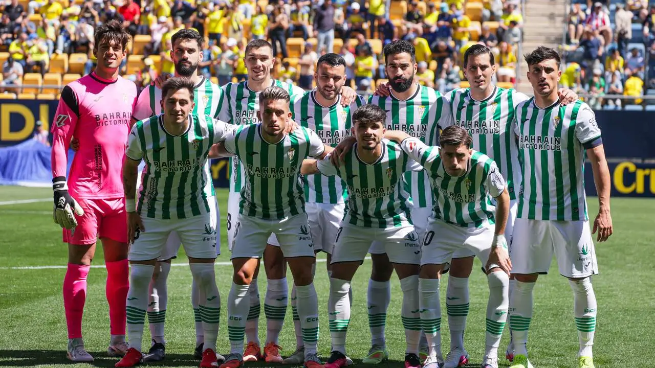 &Uacute;ltimo once inicial del C&oacute;rdoba ante el C&aacute;diz / C&oacute;rdoba CF