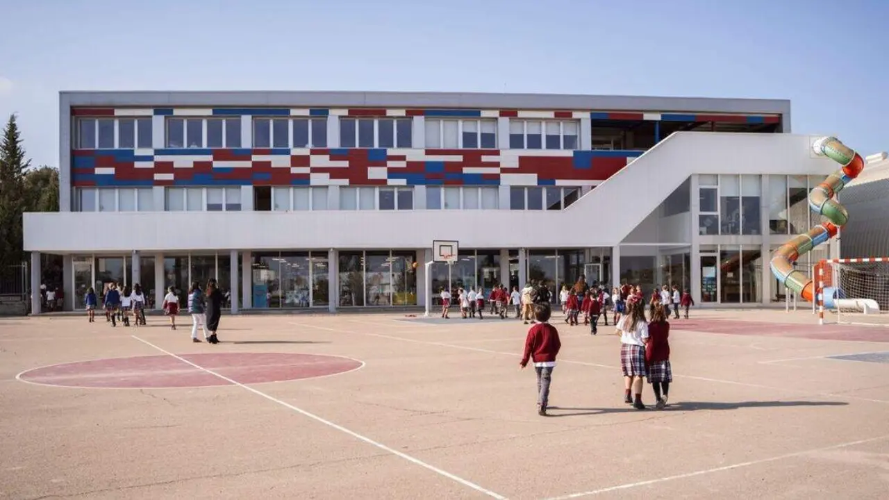 Colegio Brit&aacute;nico de Arag&oacute;n, en Zaragoza. / HA