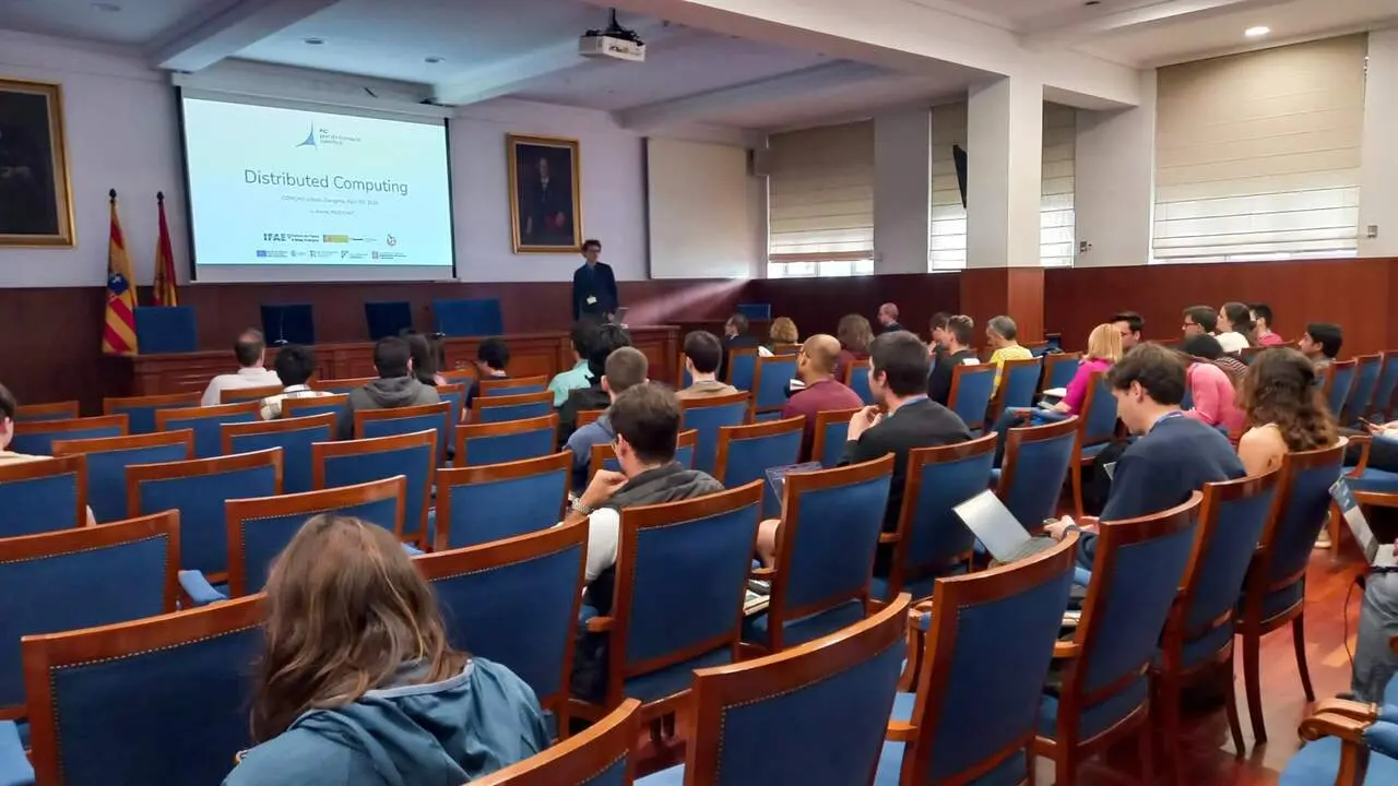 Inauguraci&oacute;n de la IV edici&oacute;n de la Escuela internacional COMCHA, Computing Challenges. / UNIVERSIDAD DE ZARAGOZA