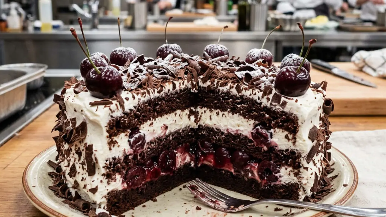Receta para preparar tarta Selva Negra