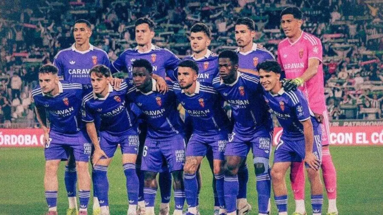 Once inicial del Real Zaragoza ante el C&oacute;rdoba / LaLiga