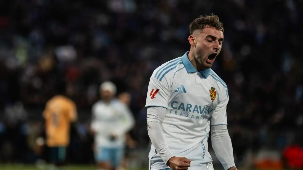 Marcos Cuenca celebrando un gol / Marcos Cebri&aacute;n