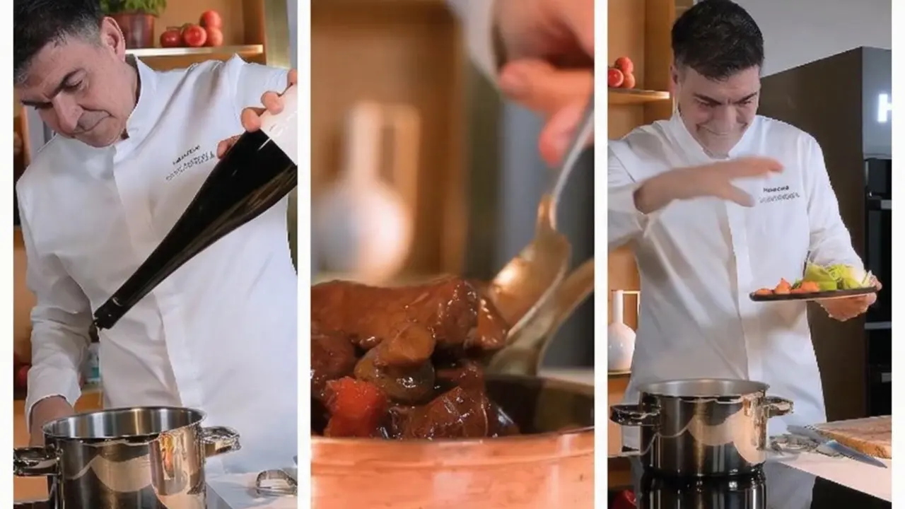 Fotos del v&iacute;deo de la receta de Ram&oacute;n Freixa en IG | @ramonfreixa