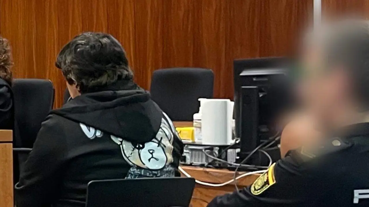 Imagen del acusado en la Audiencia Provincial de Zaragoza/H.A.