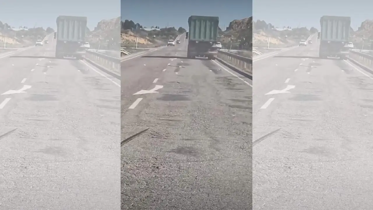 Un cami&oacute;n casi descarrila entre Fraga y Ser&ograve;s /HA
