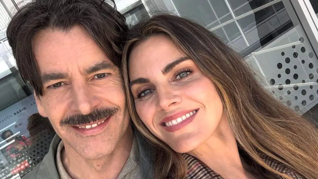 Amaia Salamanca y Eduardo Noriega en Zaragoza por el estreno de su nueva pel&iacute;cula 'La Ahorcada' / RRSS