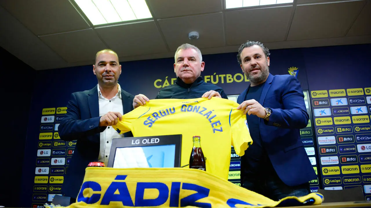 Presentaci&oacute;n de Sergio Gonz&aacute;lez / C&aacute;diz CF