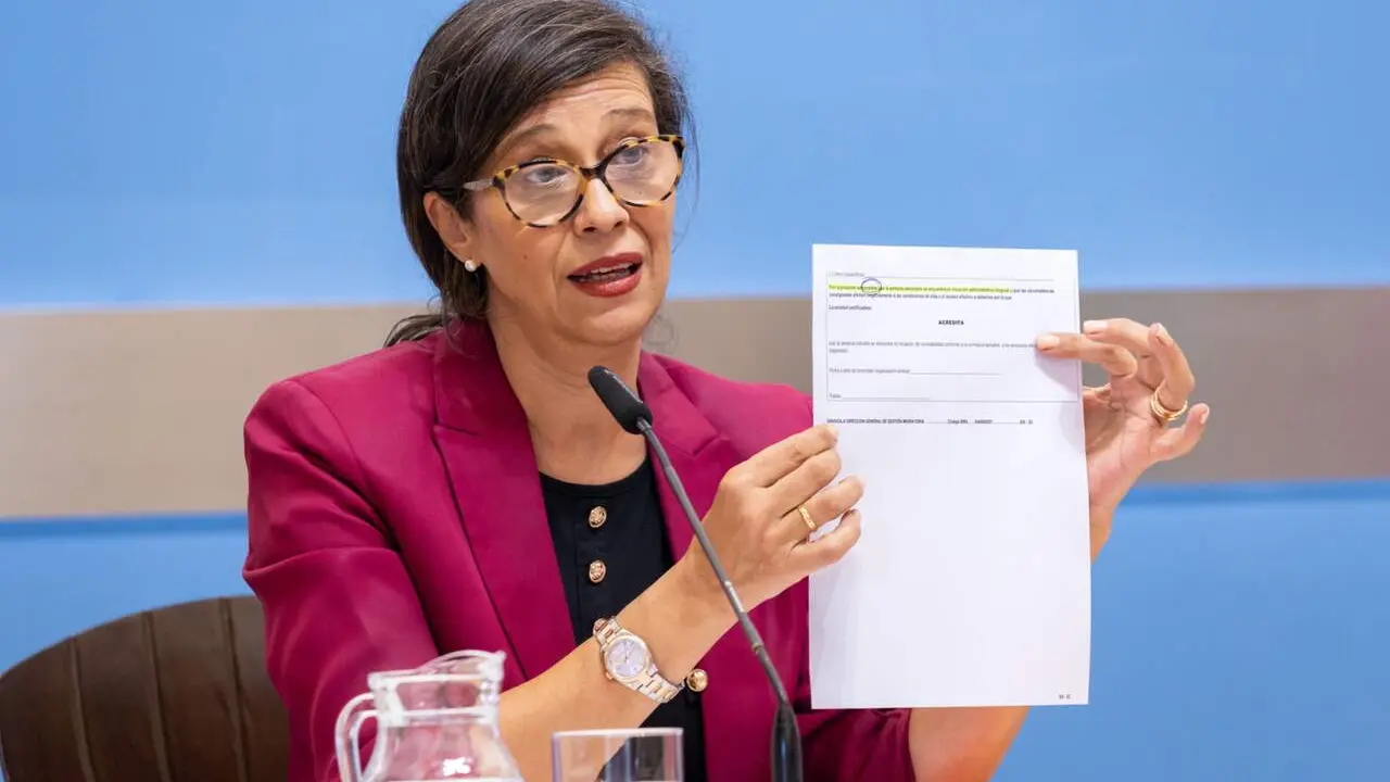 La consejera, Marian Or&oacute;s. /AZ