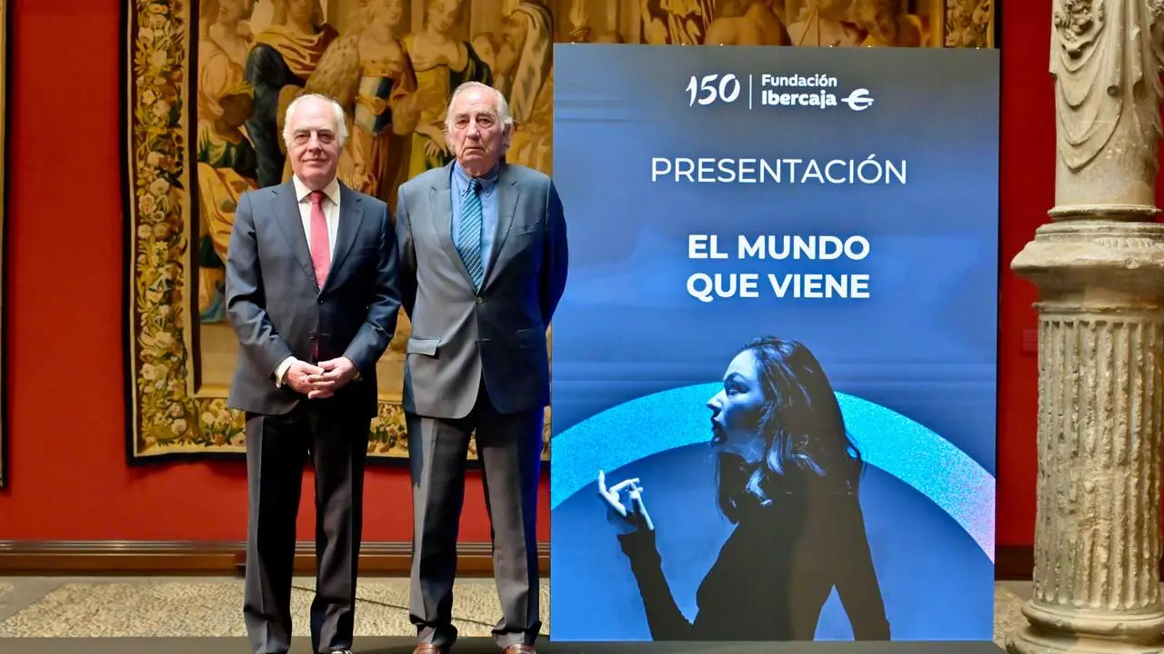 Presidente y director general de Fundaci&oacute;n Iberca en la presentaci&oacute;n Congreso "El mundo que viene"