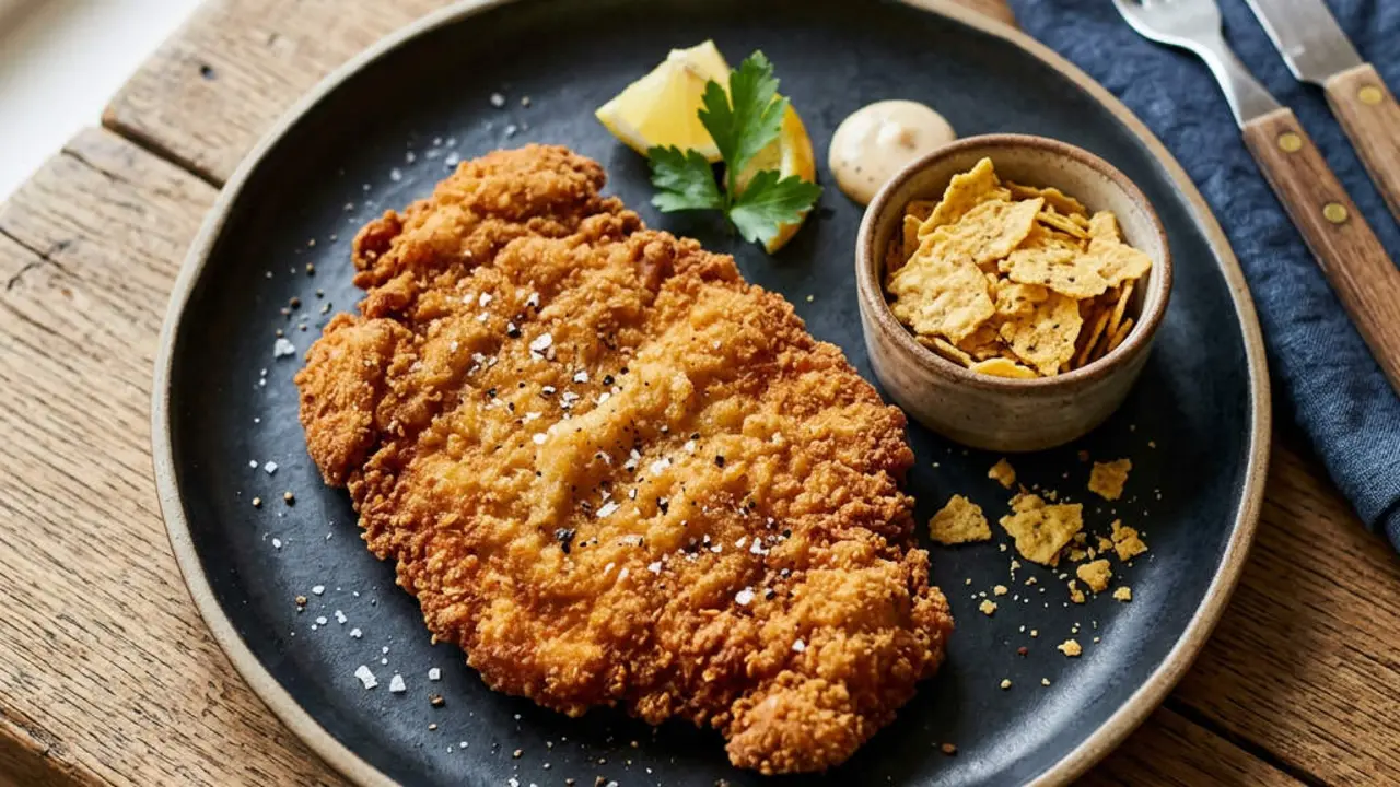 El truco para que los filetes empanados queden crujientes