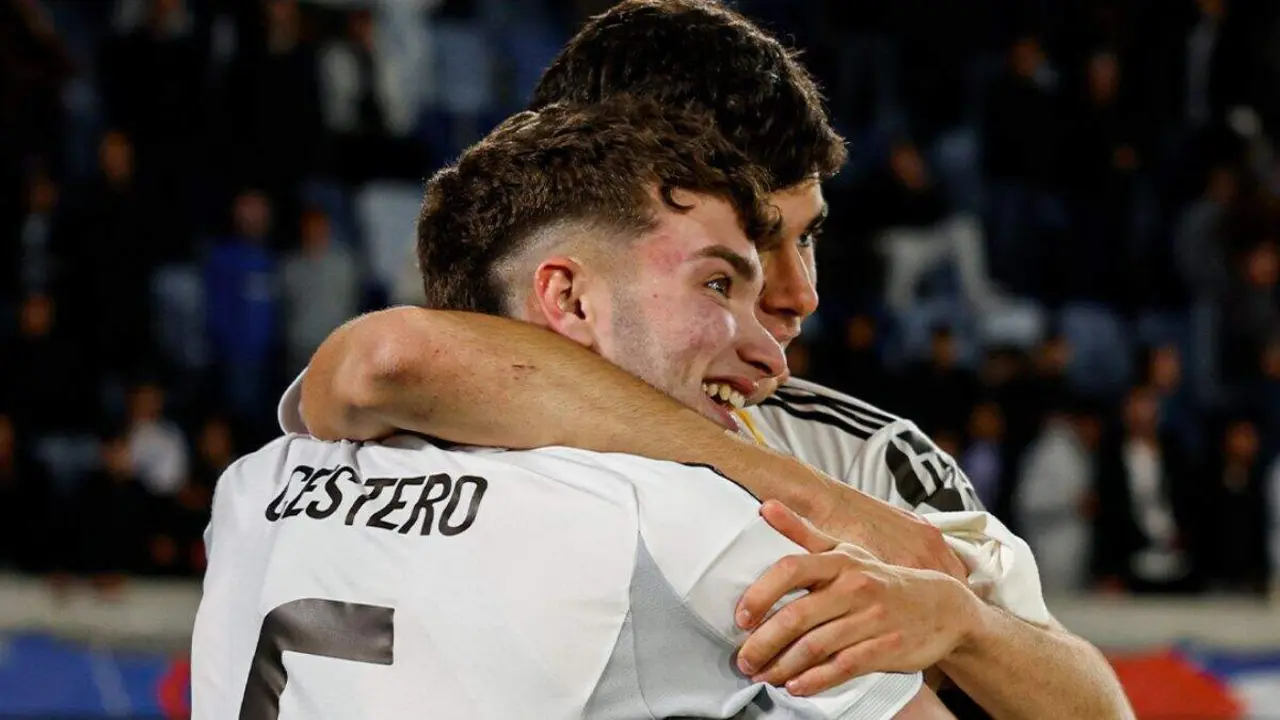 Jorge Cestero con el Real Madrid / RM