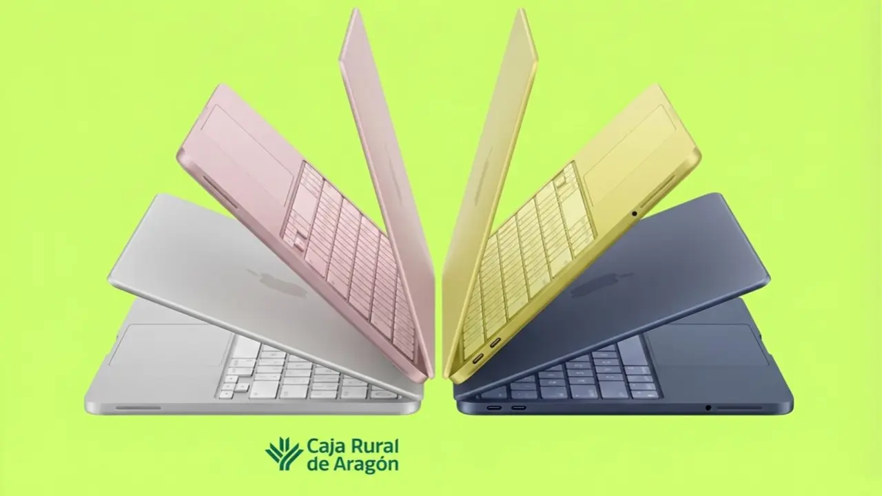 Caja Rural de Arag&oacute;n lanza una campa&ntilde;a para impulsar la digitalizaci&oacute;n con la entrega de un MacBook Neo al domiciliar la n&oacute;mina o pensi&oacute;n