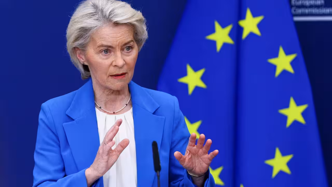 La presidenta de la Comisi&oacute;n Europea, Ursula von der Leyen / Reuters