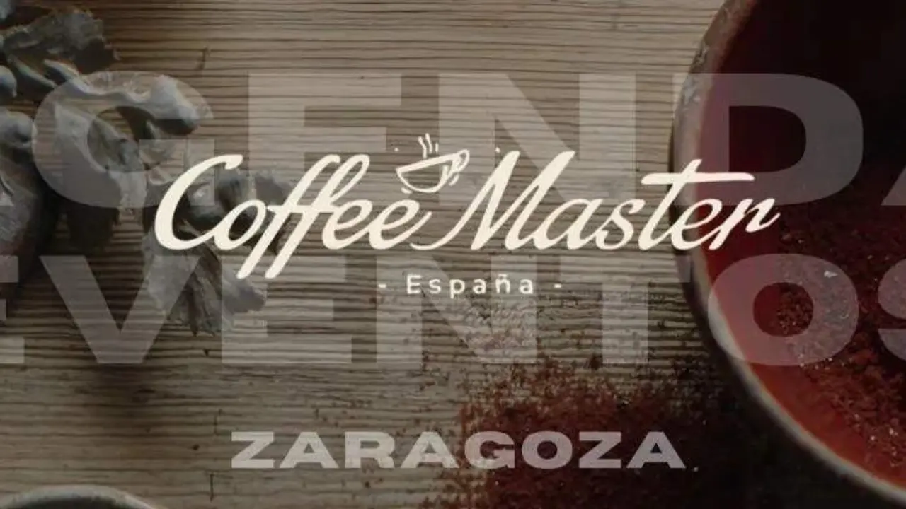 Cartel de Coffee Master Espa&ntilde;a 2026 en Zaragoza / Coffee Master
