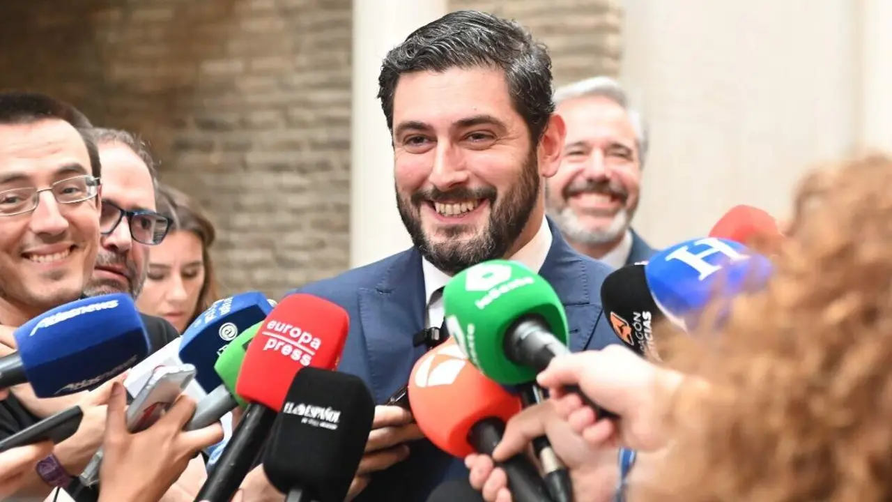 Alejandro Nolasco, l&iacute;der de Vox en Arag&oacute;n / EP