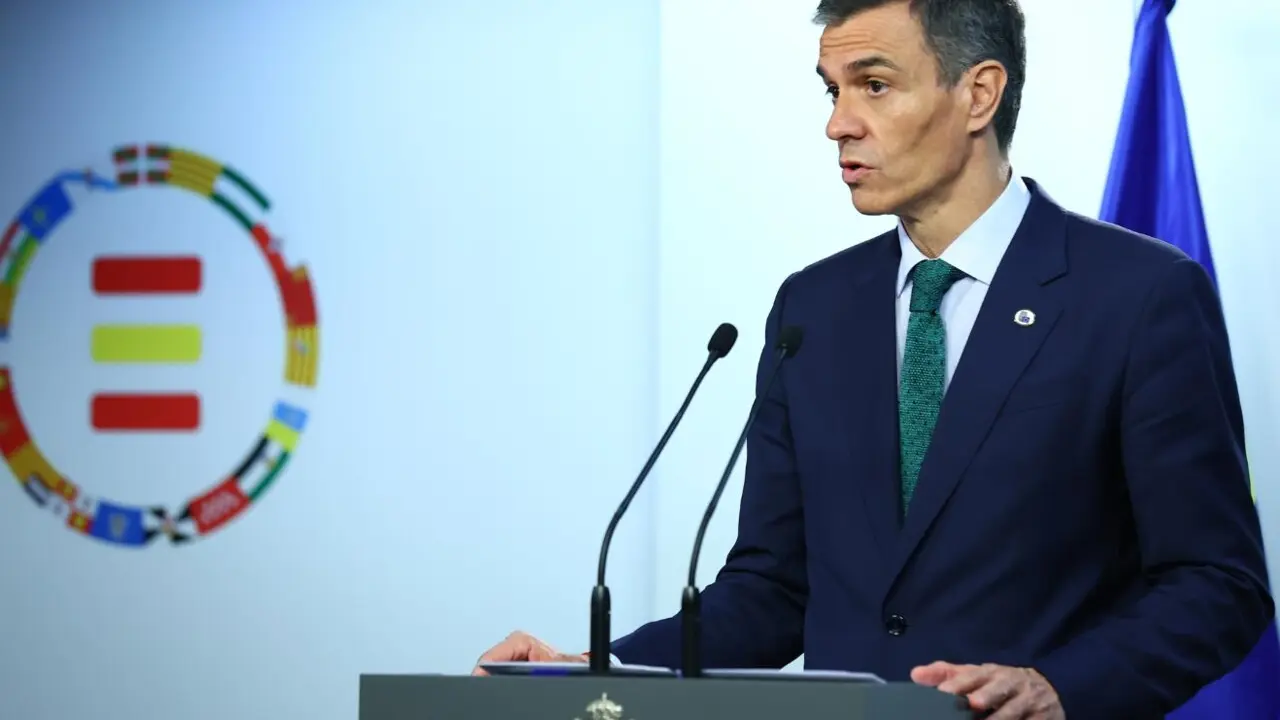 Pedro S&aacute;nchez, en contra del pacto PP-Vox en Arag&oacute;n