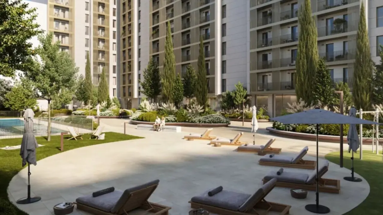 Zonas comunes de CityZen residencial. /Idealista