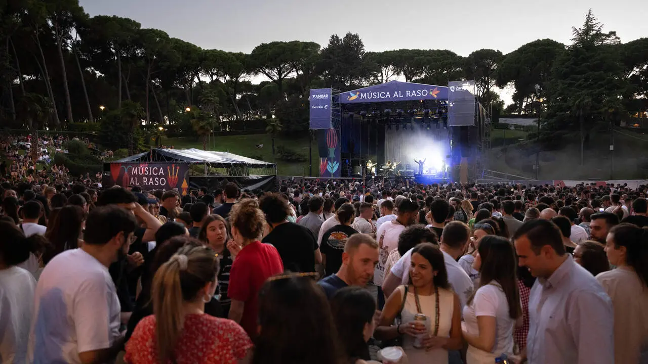 Una edici&oacute;n pasada del festival M&uacute;sica al raso en Zaragoza / Ayuntamiento de Zaragoza