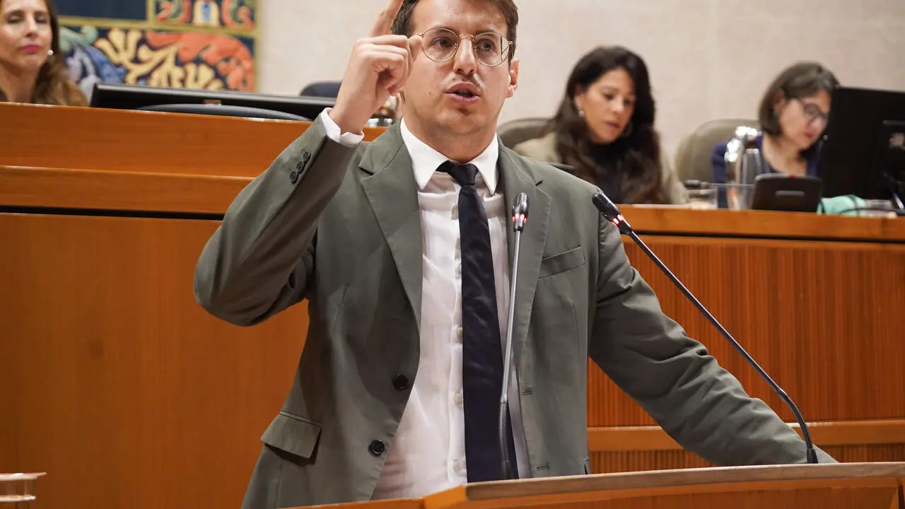 Jorge Pueyo (CHA) en el segundo debate de investidura de Jorge Azc&oacute;n