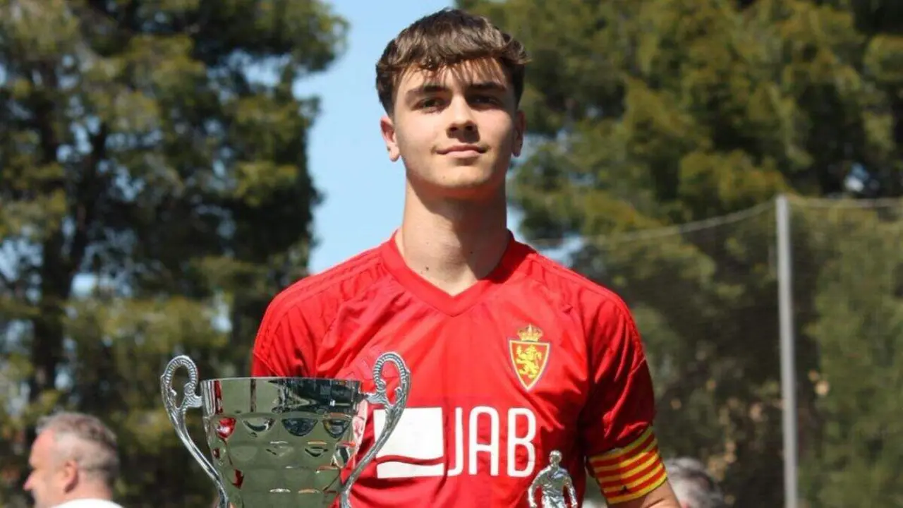 Javier Berdejo tras ganar el Torneo Cesaraugusta