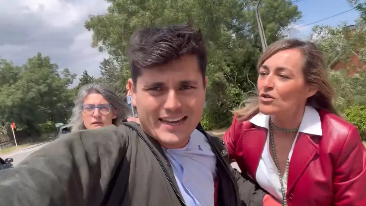 El v&iacute;deo de Vito Quiles y Bego&ntilde;a G&oacute;mez / EDA TV