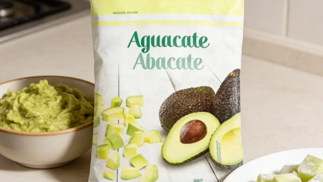 Aguacate congelado de Mercadona