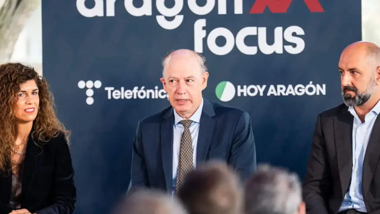 &Aacute;ngel Sanz Barea, el nuevo consejero de Sanidad, durante el encuentro Arag&oacute;n Focus de HOY ARAG&Oacute;N de noviembre de 2025 / &Aacute;lvaro Calvo para HOY ARAG&Oacute;N