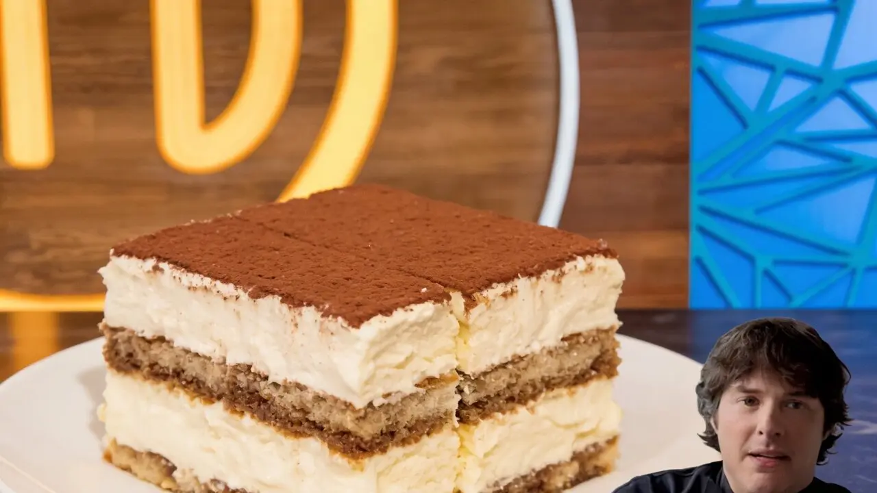 Receta de Jordi Cruz, @jordicruzoficial, de tiramis&uacute; contempor&aacute;neo