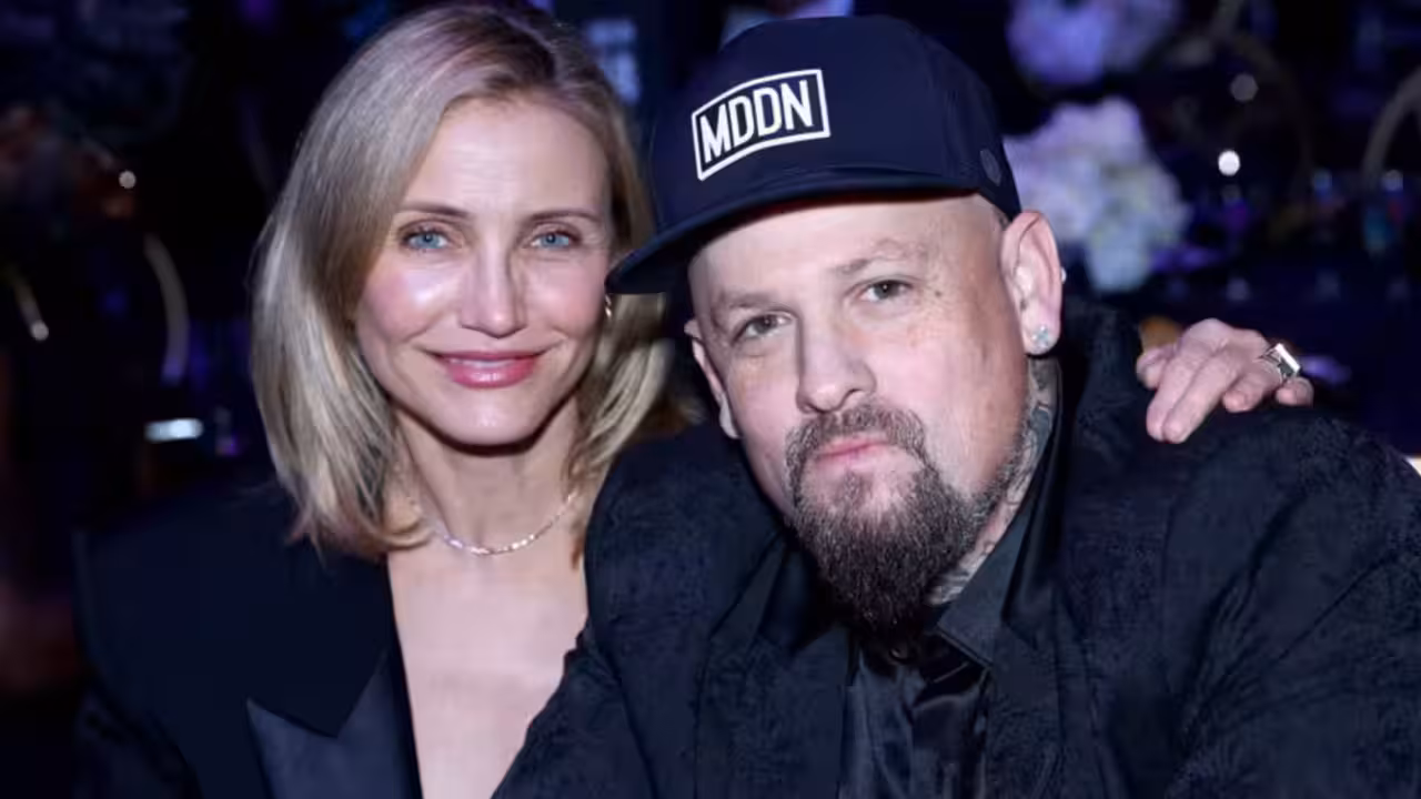 Cameron Diaz y Benji Madden, fotografiados en septiembre de 2025. Arturo Holmes/Getty Images