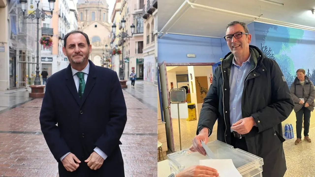 Javier Alonso Coronel (Vox) y Rafael Gu&iacute;a (PSOE), nuevos senadores en Arag&oacute;n