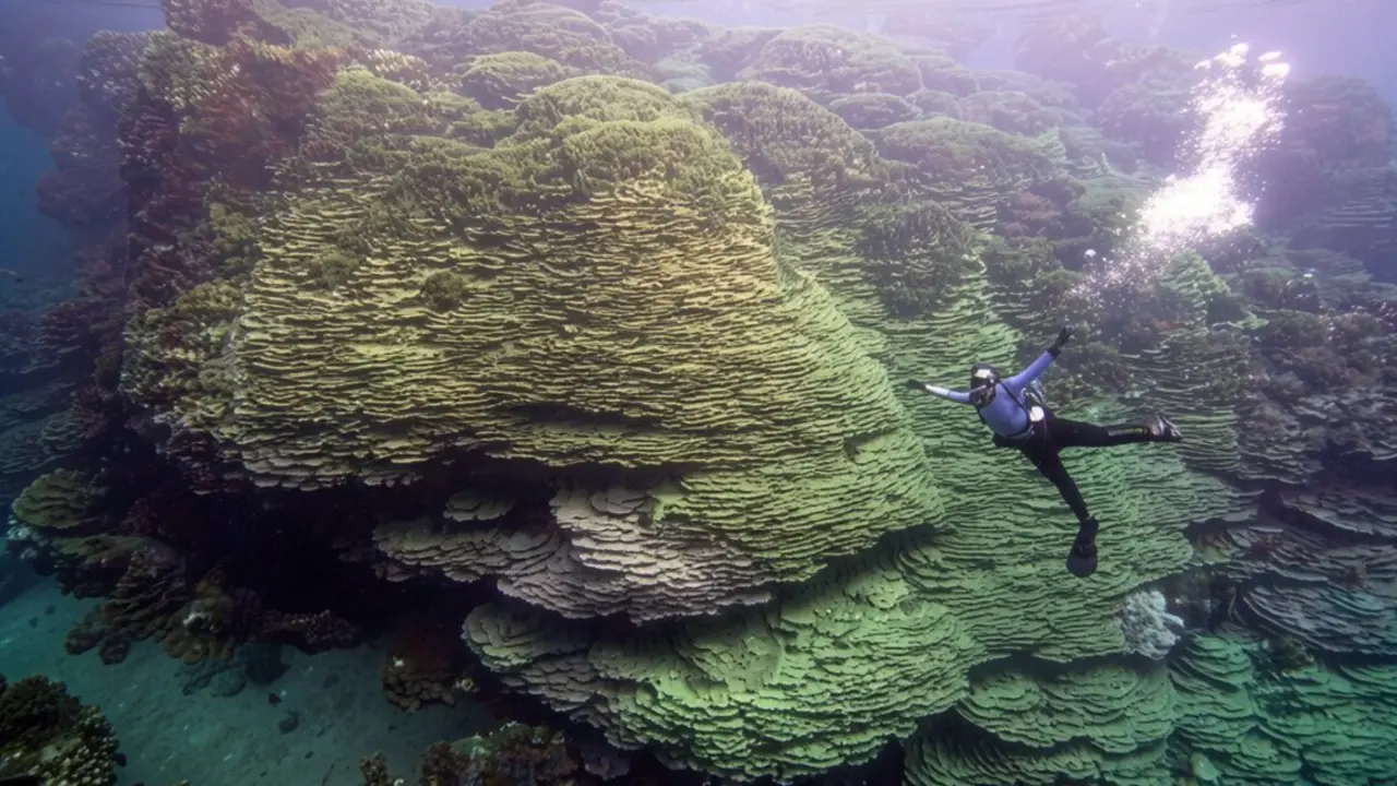 El coral Porites colosal ha sido descubierto en las Islas Marianas