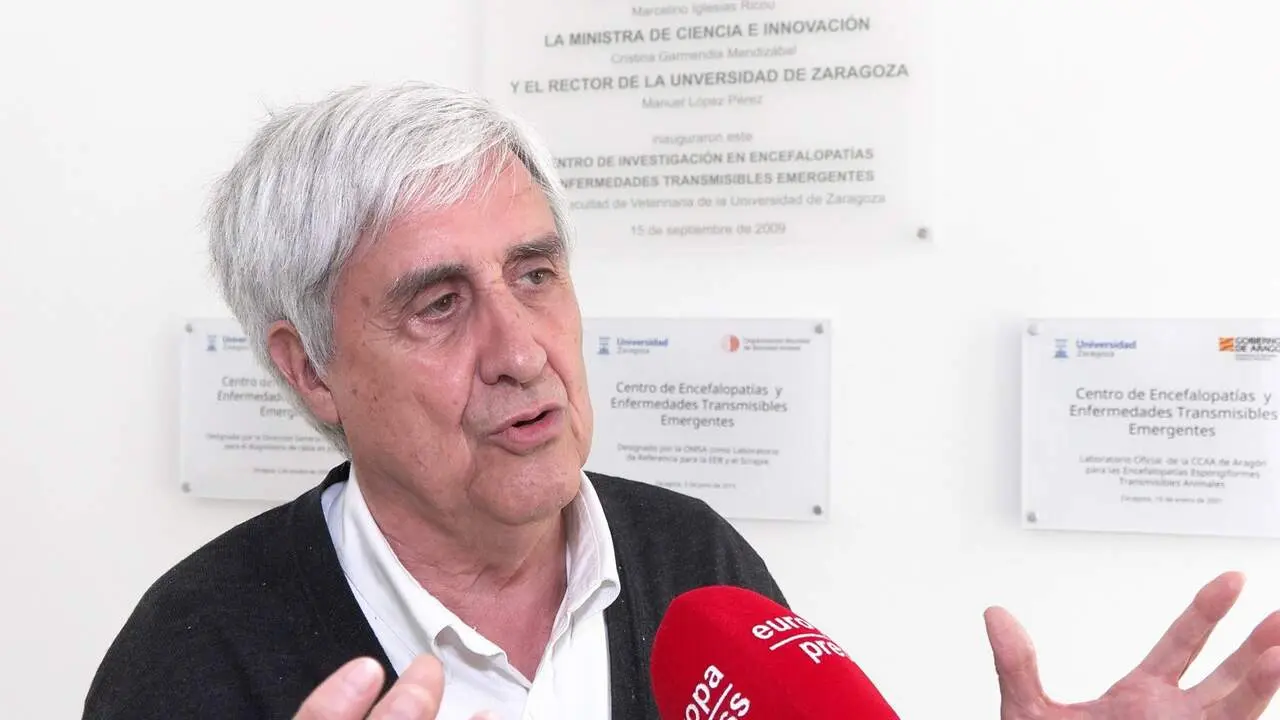 El catedr&aacute;tico em&eacute;rito de Sanidad Animal de la Universidad de Zaragoza, Juan Jos&eacute; Badiola. / EP