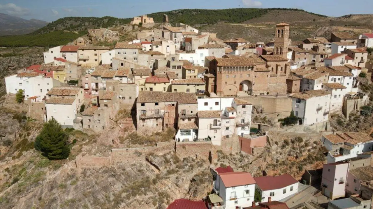 Tierga (Zaragoza) es un municipio de la comarca del Aranda donde no hay secretario municipal. / COMARCA ARANDA