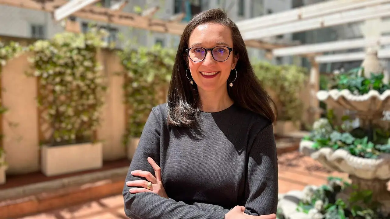 Teresa Salamero, presidenta del Colegio de Enfermer&iacute;a