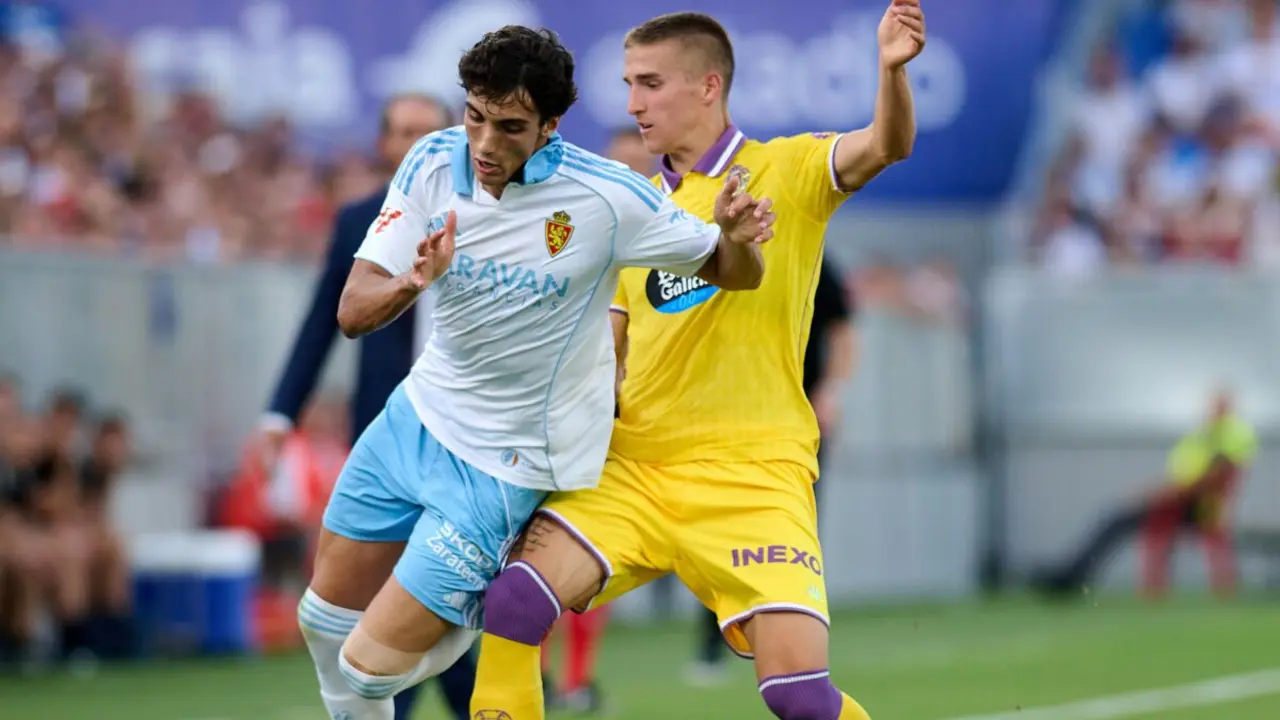 Imagen del Real Zaragoza - Valladolid de la ida / RZ