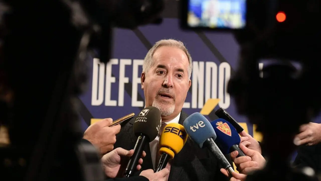 El presidente del Real Zaragoza, Jorge Mas / Marcos Cebri&aacute;n