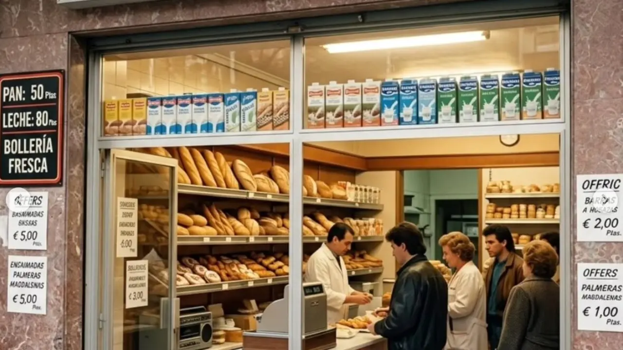 La tienda 'La Fiterana' recreada con la IA / IG