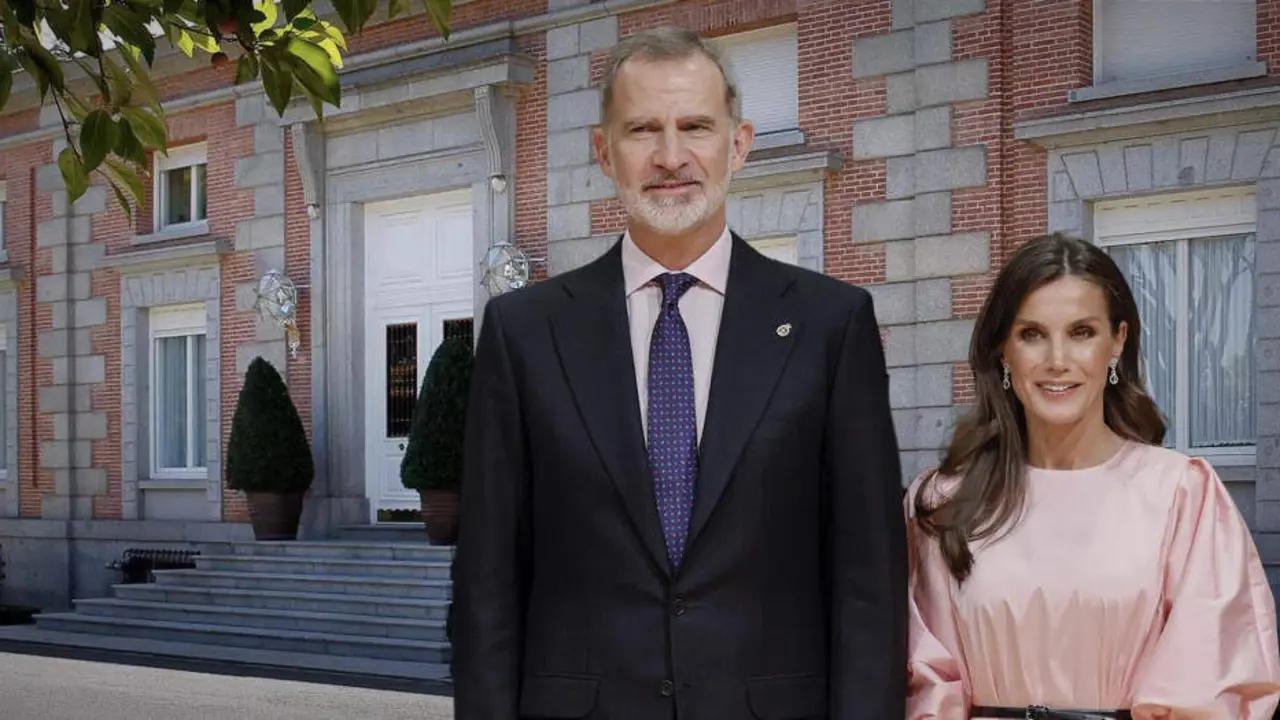 Los reyes de Espa&ntilde;a y el Palacio de la Zarzuela / HOY ARAG&Oacute;N