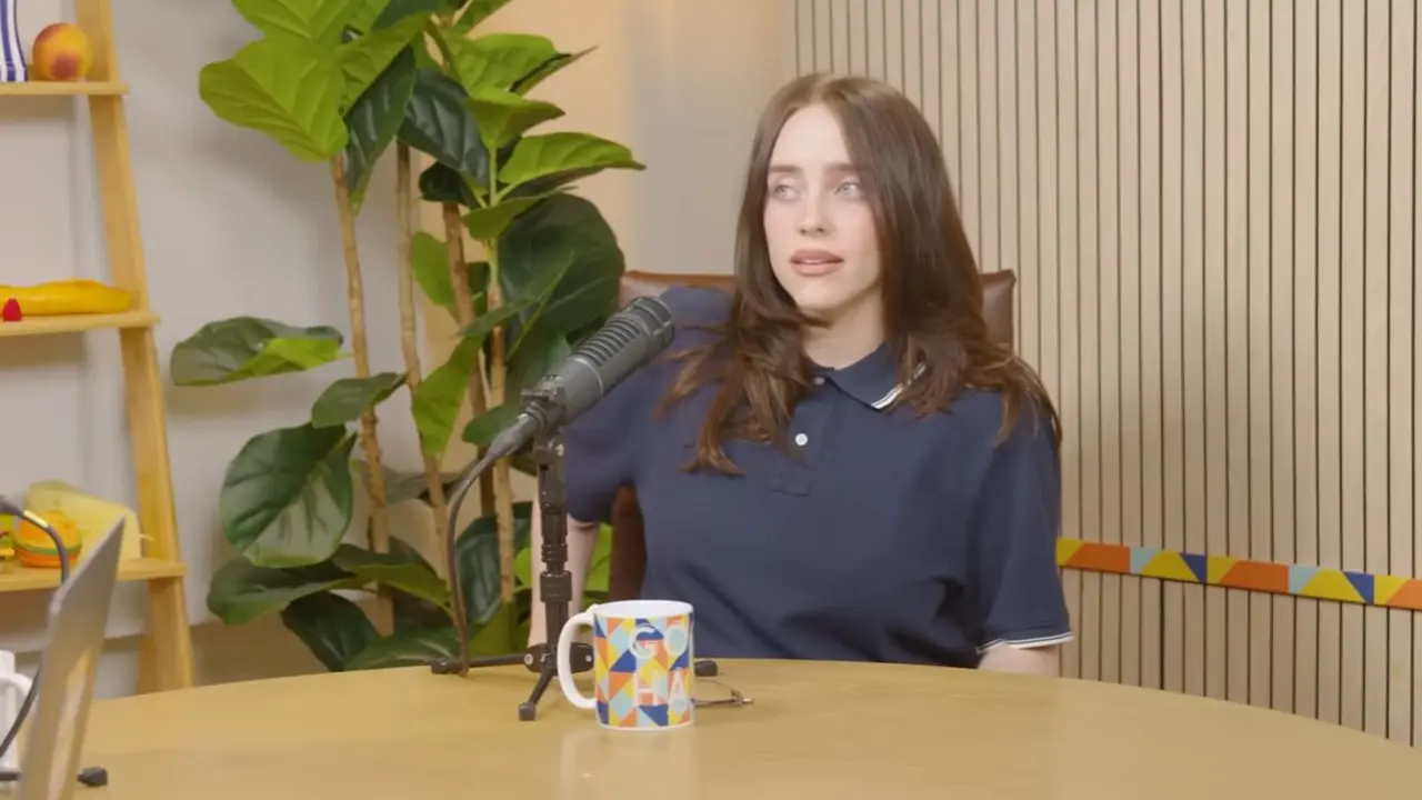 Billie Eilish en el podcast Good Hang.
