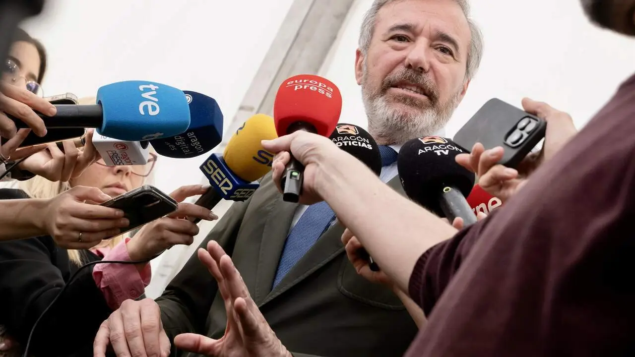 El presidente del Gobierno de Arag&oacute;n, Jorge Azc&oacute;n.
- FABI&Aacute;N SIM&Oacute;N/GOBIERNO DE ARAG&Oacute;N