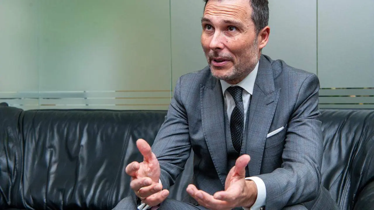 Enrique L&oacute;pez, consejero delegado de Amper / HOY ARAG&Oacute;N