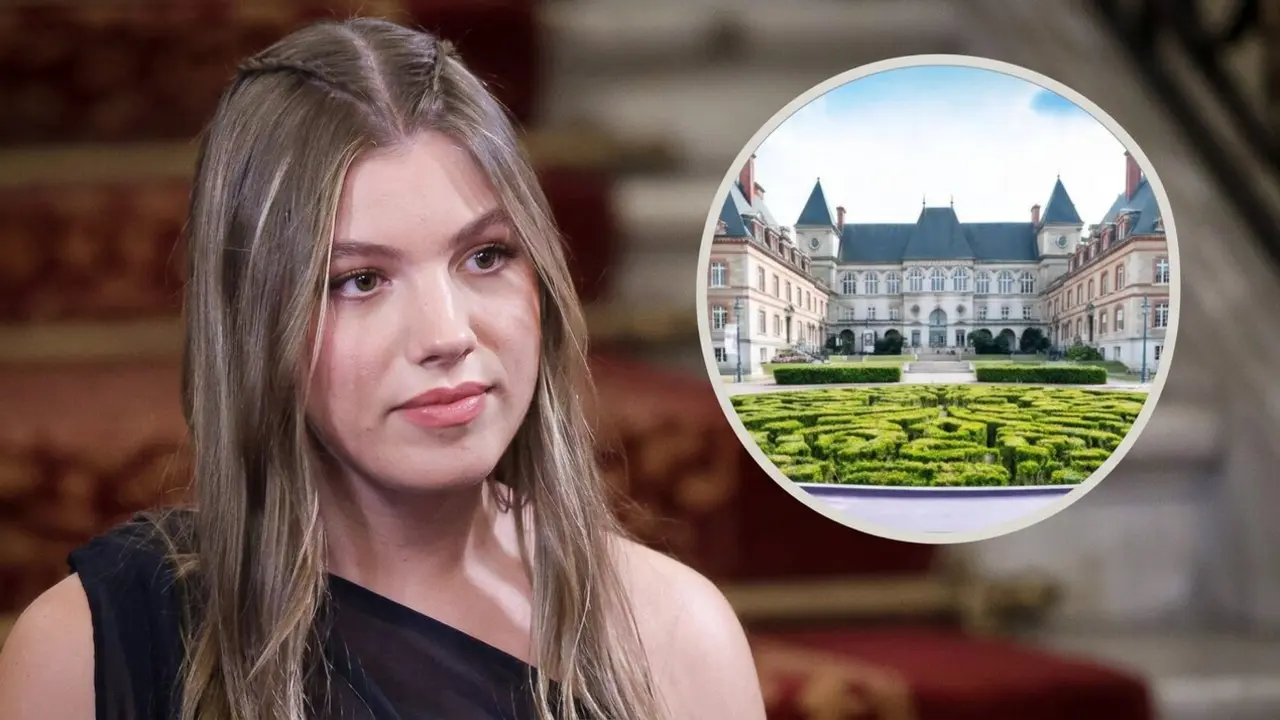 Infanta Sof&iacute;a en el Forward College