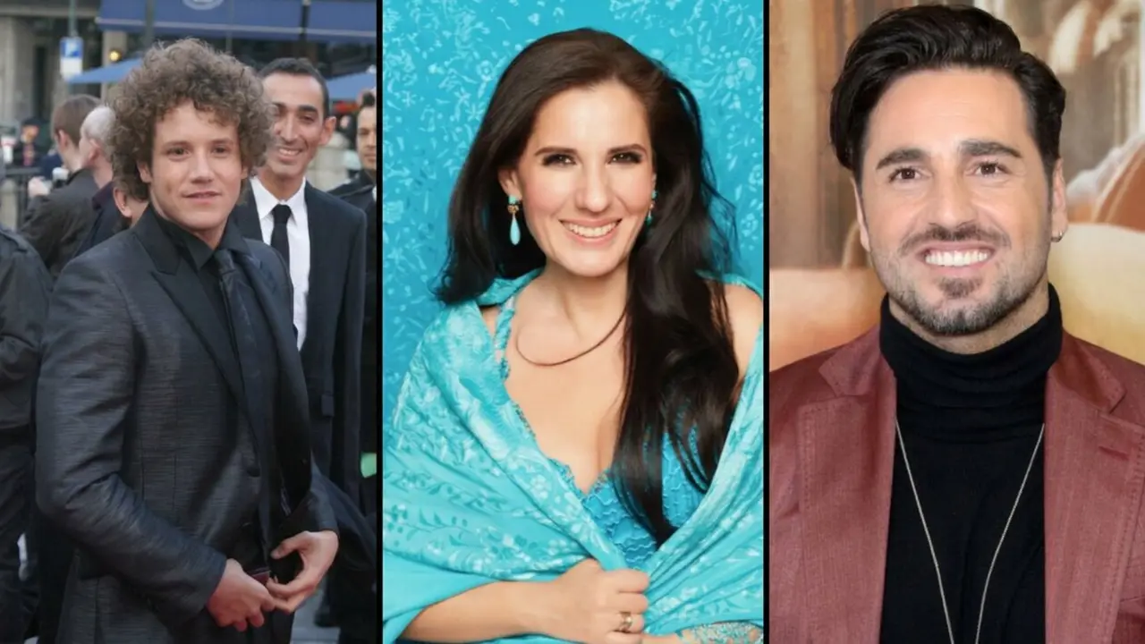 Daniel Diges, Diana Navarro y David Bustamante