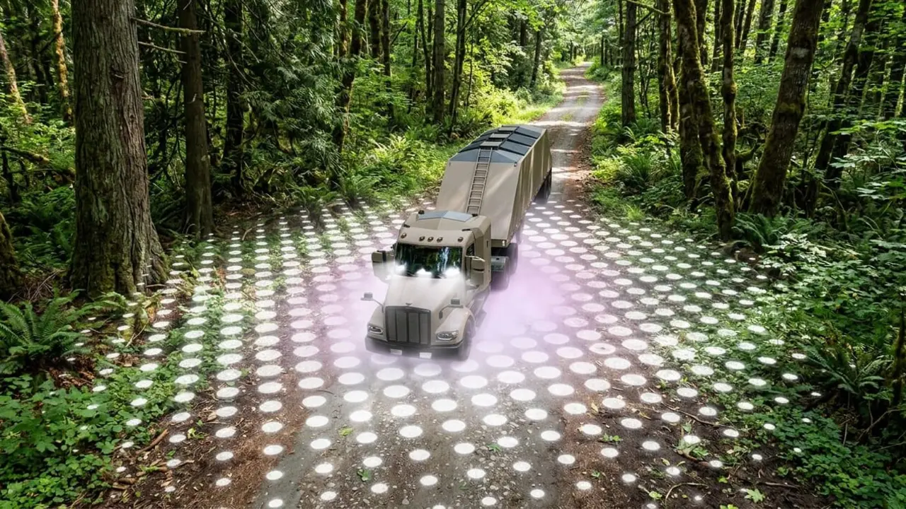 camion autonomo pistas forestales