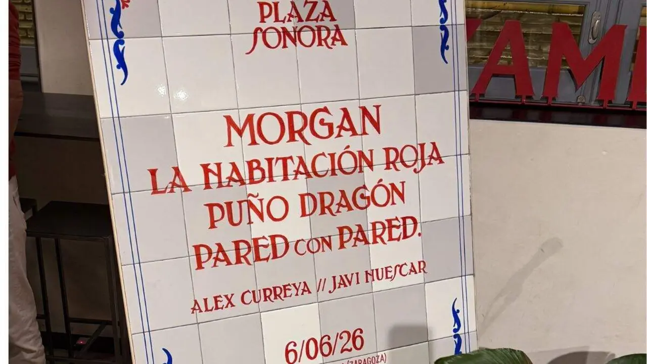Cartel del festival Plaza Sonora. / AYTO. ZUERA