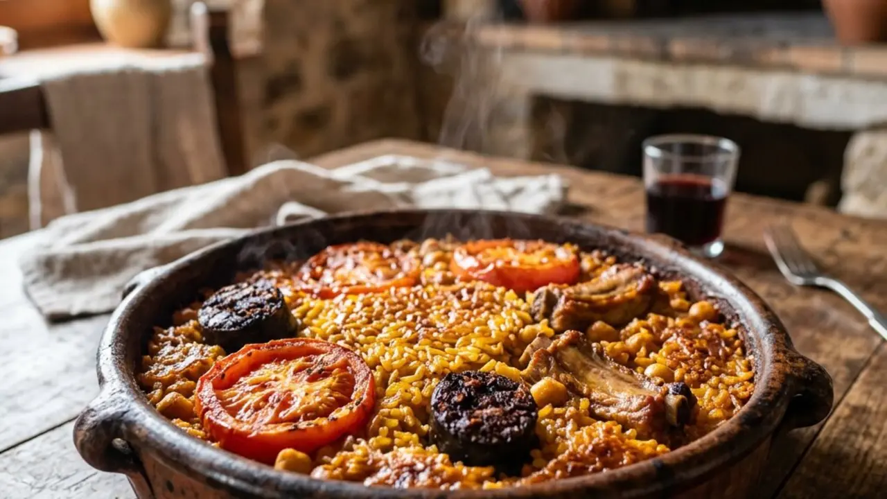 Receta del arroz al horno/arr&ograve;s al forn