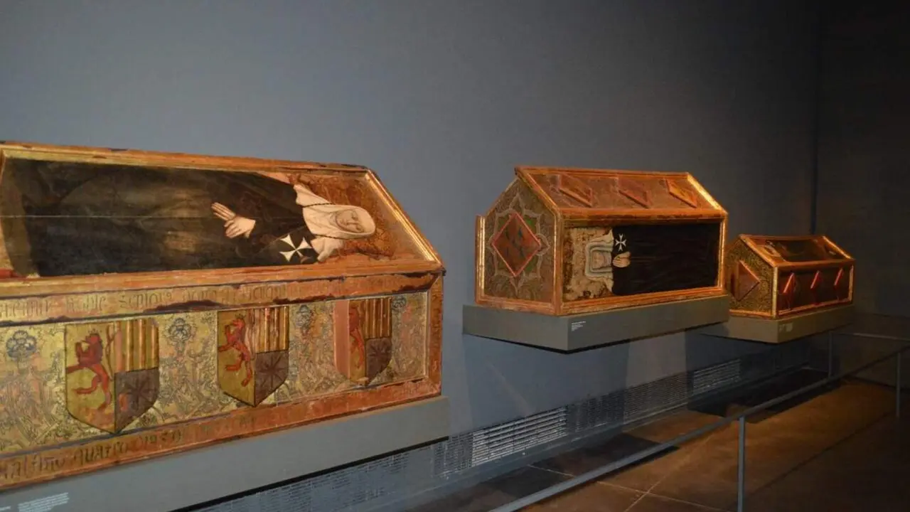 Los sepulcros de los bienes de Sijena / EFE
