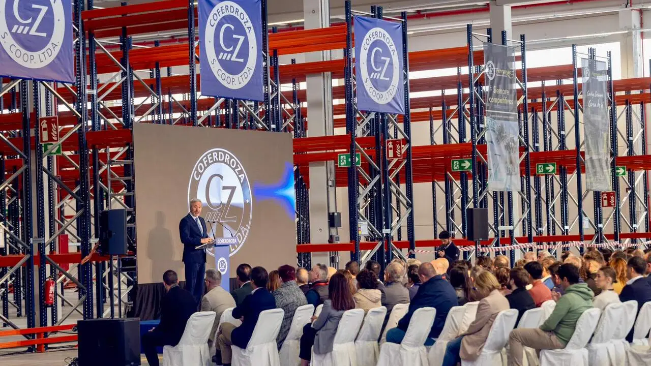 La inauguraci&oacute;n de Coferdroza cont&oacute; con m&aacute;s de 100 invitados / DGA